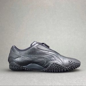 puma mostro perf leather noir